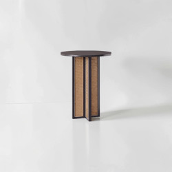 Cane Black Cocktail Table