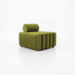 Linden Olive Velvet Chair
