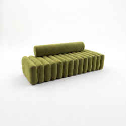 Linden Olive Velvet Sofa